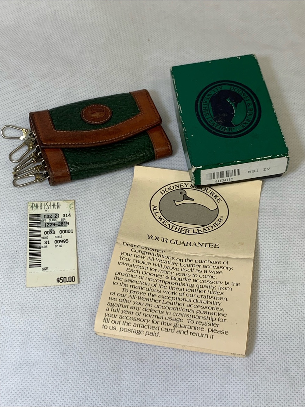 Dooney & Bourke Vintage Folded Key Case